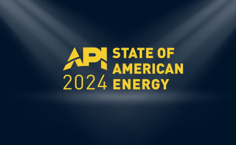 API State of American Energy 2024 cover
